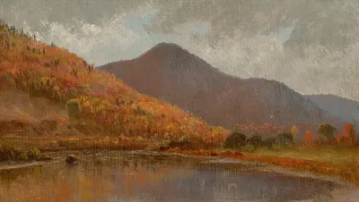 Autumn Lake New Hampshire