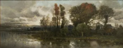 Autumn Landscape Near Pavia