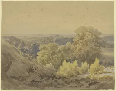 Autumn Landscape Near The Taunus