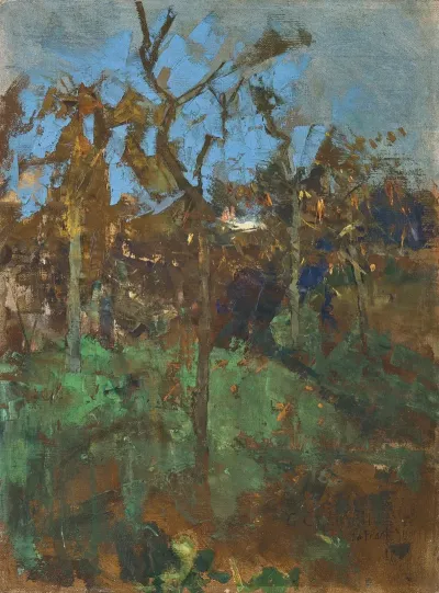 Autumn Landscape Trees