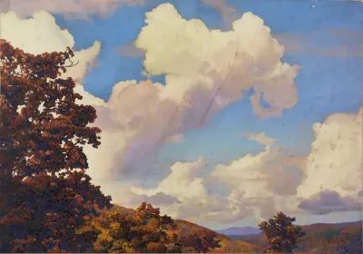 Autumn Mountain Landscape