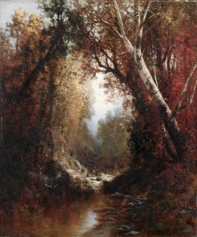 Autumn Scene In The Adirondacks