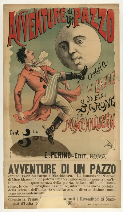 Aventure Di Un Pazzo Ossia Lerede Del Barone Di Munchhausen