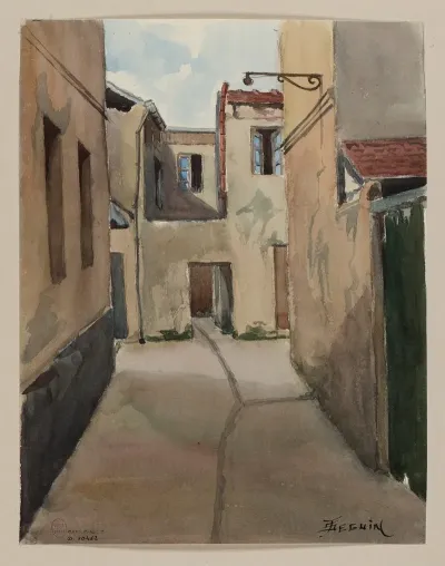 Avenue Constant Martin Dans La Cite Dore