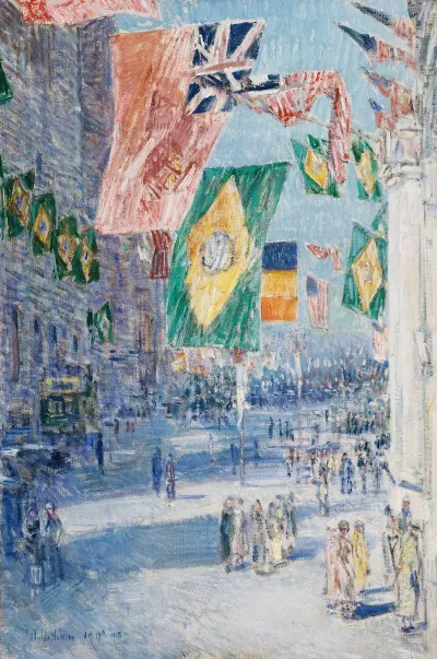 Avenue Of The Allies Brazil Belgium
