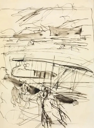 Avions Reposant Sur Le Terrain Verso
