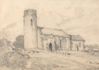 Aylmerton Church Norfolk From The South West