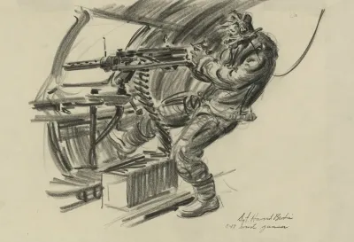 B 17 Waist Gunner