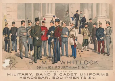 B N Whitlock Manufacturer Of Military Band Cadet Uniforms Headgear Equipments C