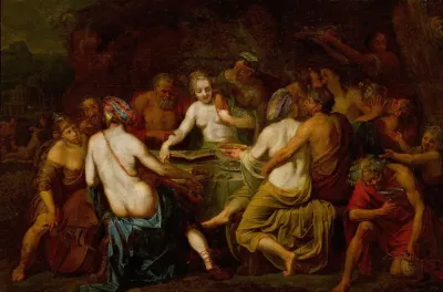 Bacchanalia Mankind Before The Flood Mt 24 38 39