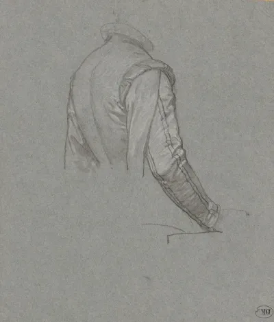 Back And Arm Of The Artist Pieter Neefs I