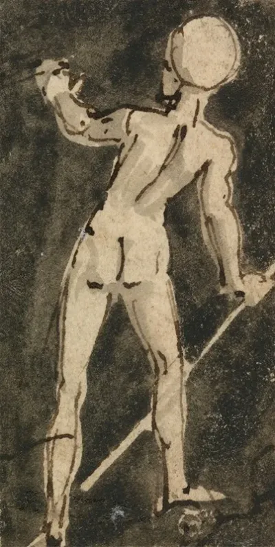 Back Of Naked Figure