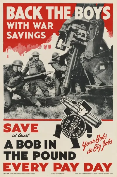 Back The Boys With War Savings