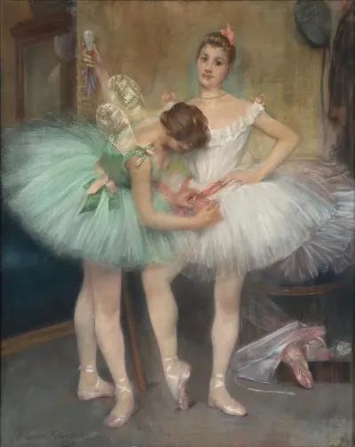 Backstage At The Ballet