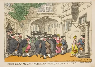 Bacon Faced Fellows Of Brazen Nose Broke Loose