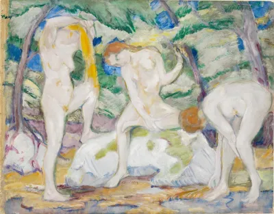 Badende Frauen 3