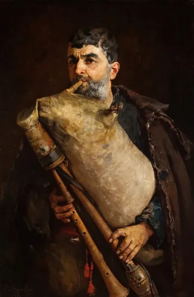 Bagpipe Player 2