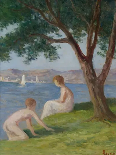 Baigneurs A St Tropez