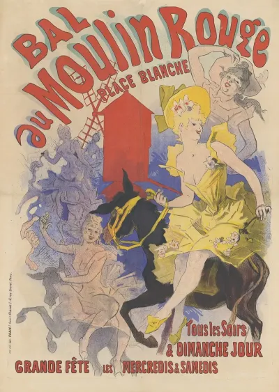 Bal Du Moulin Rouge Tous Les Soirs Et Dimanche Jour