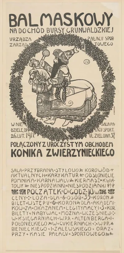 Bal Maskowy Na Dochod Bursy Grunwaldzkiej