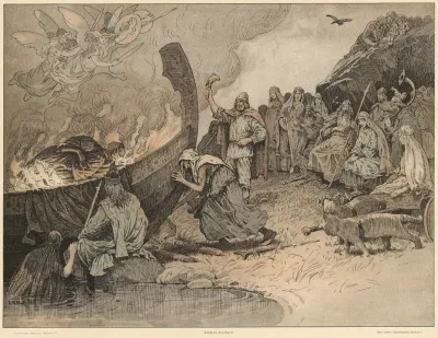 Balders Balfaerd Funeral Pyre Of Balder
