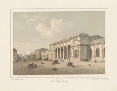 Bale La Gare Franco Suisse