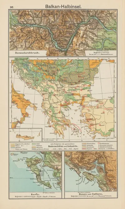 Balkan Halbinsel Bodenschatze‎ ‎und‎ ‎industrie
