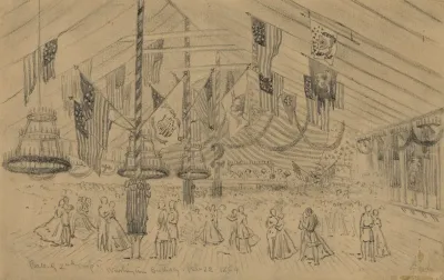 Ball Of 2nd Corps Washingtons Birthday