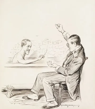Ballingford Makes An Early Morning Call On King Alfonso