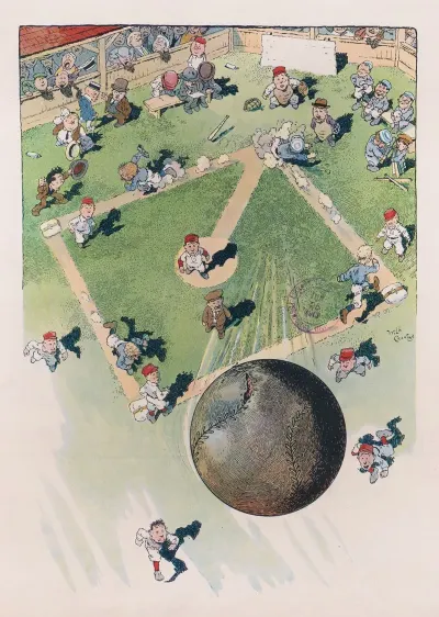 Balls Eye View Of A Home Run