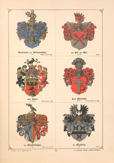 Baltisches Wappenbuch Pl 011