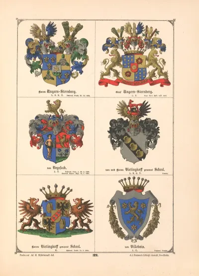 Baltisches Wappenbuch Pl 109