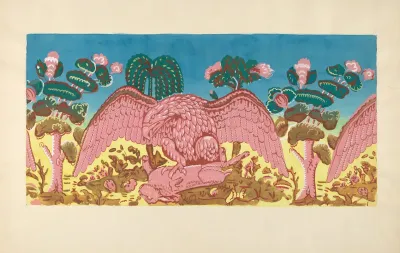 Bandbox Design Eagle And Rabbit