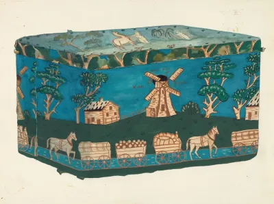 Bandbox Or Hat Box