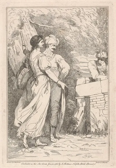 Banditti And Woman