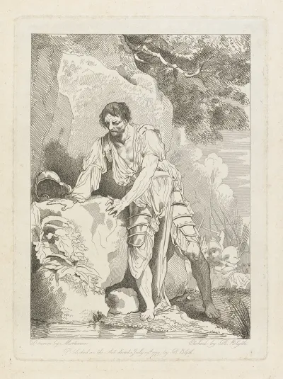 Banditti Representing Banditti Variously Employed Returning Wounded From Battle
