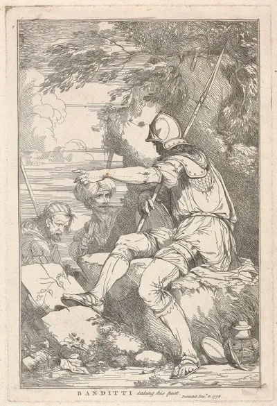 Banditti Taking His Post