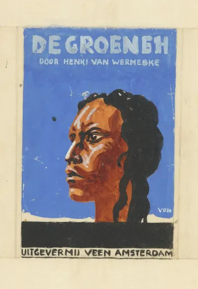 Bandontwerp Voor Henri Van Wermeskerken De Groene Hel Het Blanke Mysterie Van De Matto Grosso