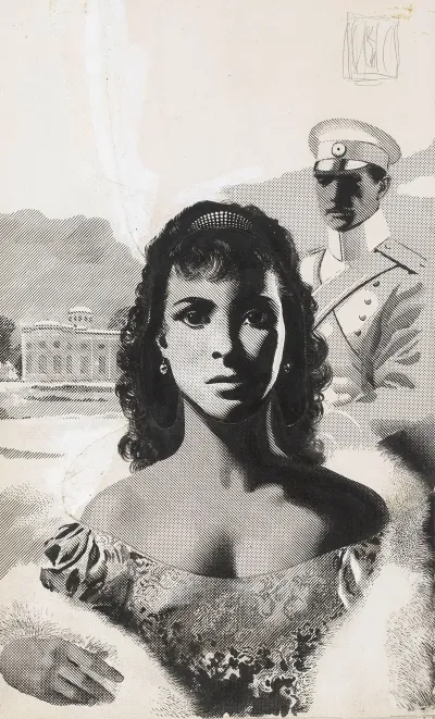 Bandontwerp Voor Leo Tolstoj Anna Karenina