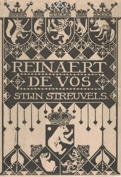 Bandontwerp Voor Stijn Streuvels Reinaert De Vos 1910