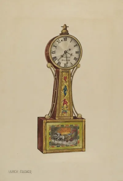 Banjo Clock 7