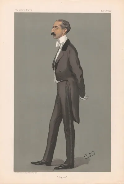 Bankers And Financiers Copper Reginald Ward 13 July 1899