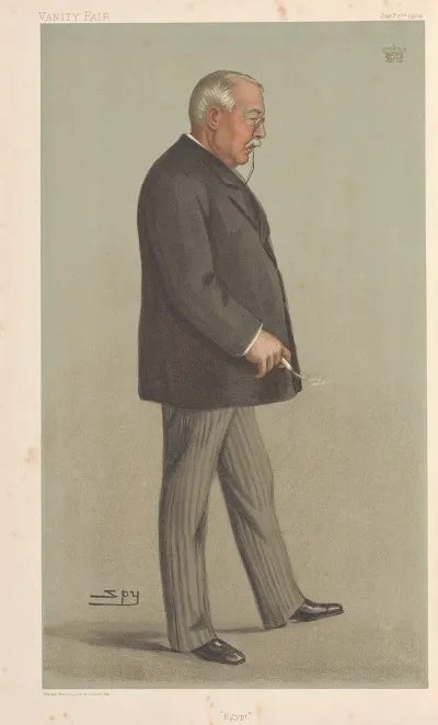 Bankers And Financiers Egypt The Earl Of Cromer 2 January 1902