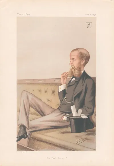 Bankers And Financiers The Bank Holiday Sir John Lubbock 23 February 1878