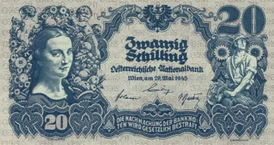 Banknote 20 Schilling