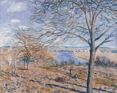 Banks Of The Loing Autumn Effect