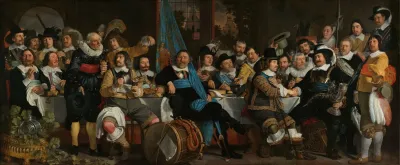 Banquet At The Crossbowmens Guild In Celebration Of The Treaty Of Munster