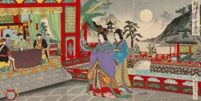 Banquet Inside The Korean Royal Palace
