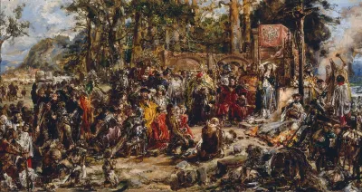 Baptism Of Lithuania From The Series History Of Civilization In Poland