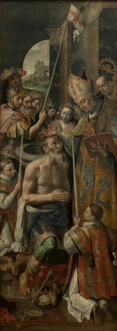 Baptism Of The King Of Silene